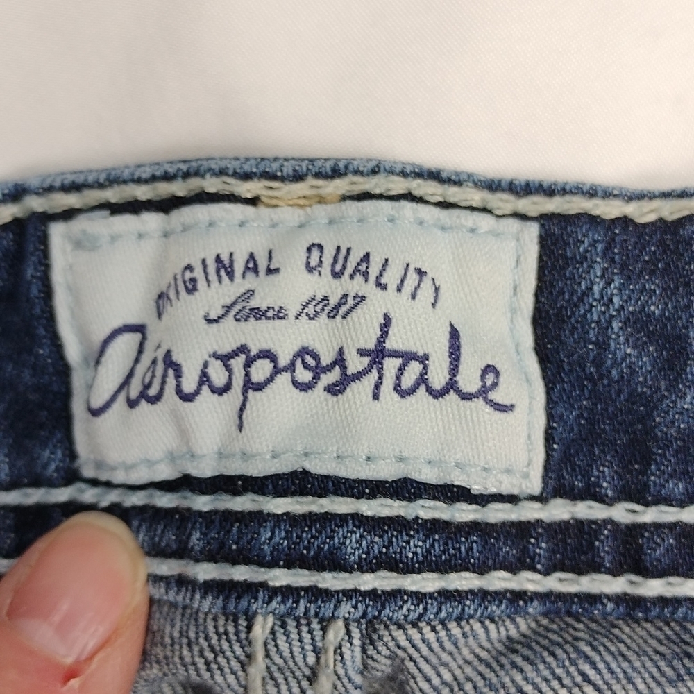 Aeropostale women's 9/10 regular boot cut jeans - Picture 2 of 13